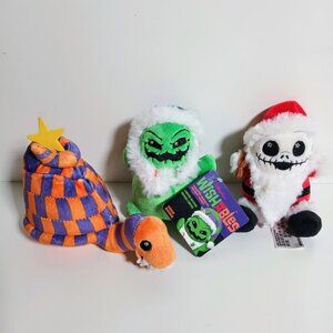 Disney Wishable Nightmare Before Christmas Plush Toy Doll Bundle